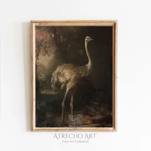 OSTRICH | Printed Artwork | AN59