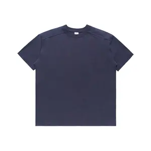 Unisex Boxy Fit Tee, Cool Feeling Supima Cotton Regular Shoulder Commuter Short Sleeve T-Shirt