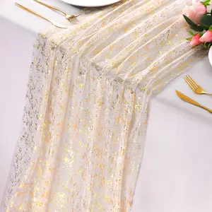 Glitter Sequins Table Runner, 1 Count Exquisite Romantic Elegant Tablecloth, Table Decoration Supplies for Wedding Birthday Party