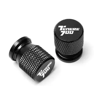 Car Wheel Tire Valve Cap, Tyre Stem Cover, Airdust Waterproof Valve Cap for Yamaha Tenere 700, Car Accessories