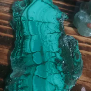 Malachite Slab - Natural Green Stone with Unique Patterns and Textures for Decorative Use