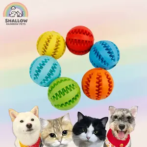 Dog Puzzle Toy - Treat Dispensing Chew Ball for Aggressive Chewers, TPR Material