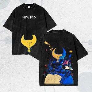 Aesthetic Game Graphic Washed TShirt 8RC