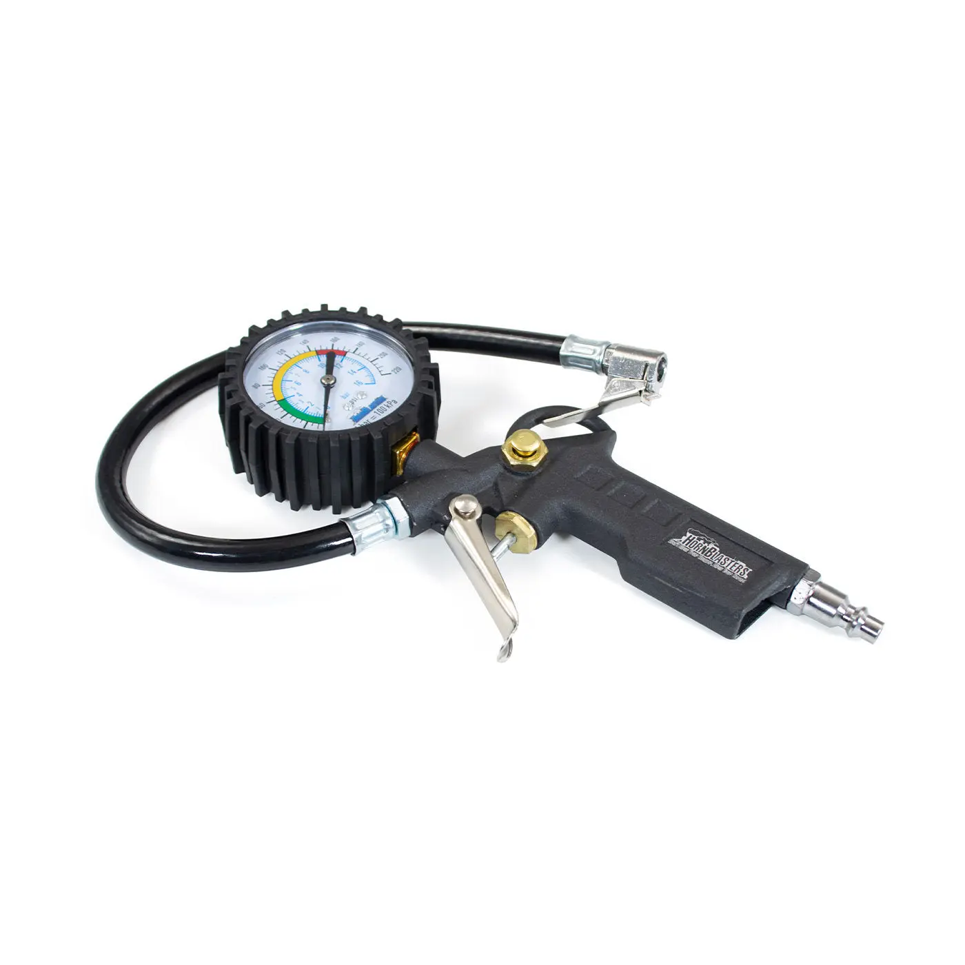 HornBlasters Tire Inflation Gun with 220 PSI Gauge for Precise Pressure Readings & Seamless Operation HornBlasters Tire Inflation Gun with 220 PSI Gauge for Precise Pressure Readings & Seamless Operation