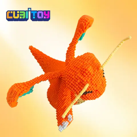CubiTOY Animation Series Giant Draco (22,831 PCS) Micro 3D Building Block Model