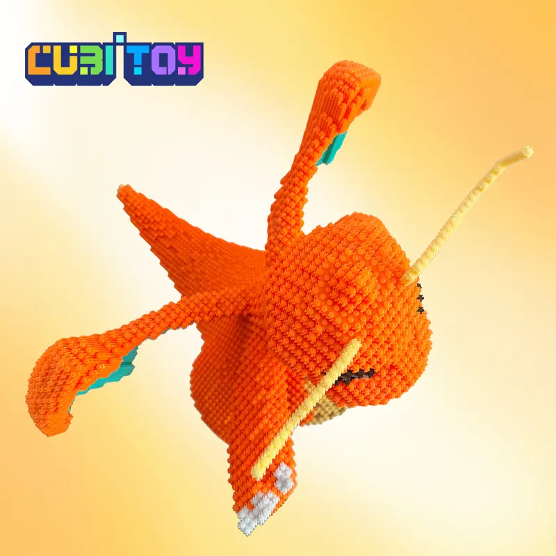 CubiTOY Animation Series Giant Draco (22,831 PCS) Micro 3D Building Block Model