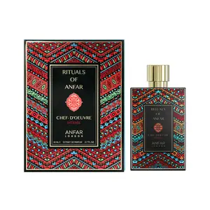 Anfar Rituals Of Anfar Chef-d'Oeuvre Intense - Perfume for Women and Men - Top Notes of Calabrian Bergamot, Sicilian Orange and Lemon - 2.7 oz