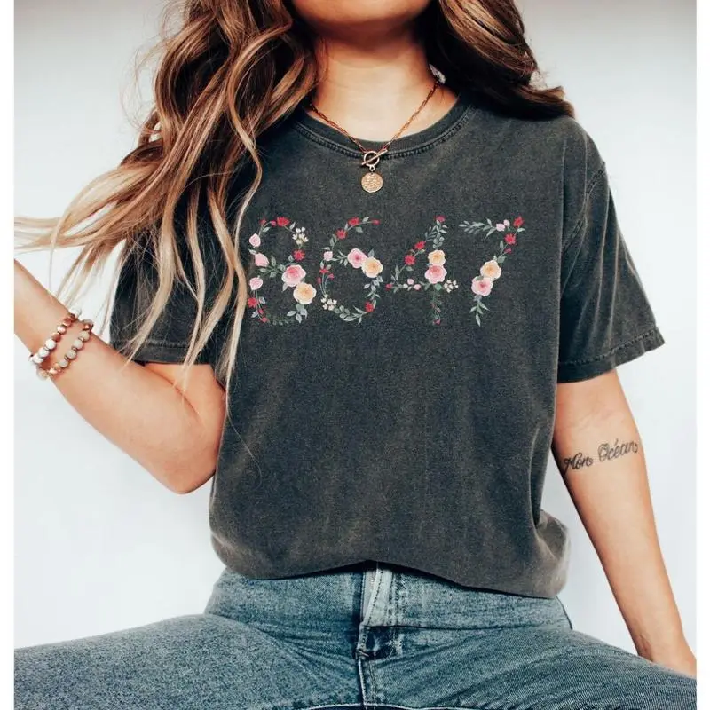 8647 Subtle Resistance Shirt, Floral Fascism Tee,Liberal Leftist Feminist Social Justice Human Rights Democrat Gift