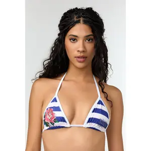 DON ED HARDY' - BIKINI TOP - NAVY