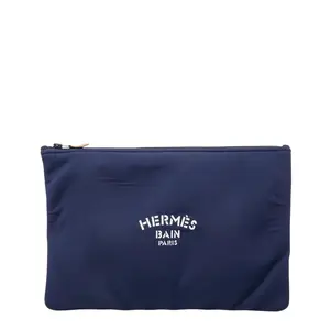 Pre-owned HERMÈS Rubber Tote Bags Neobain GM Polyurethane Polyamide Pouch