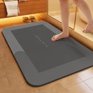 Water Absorbent Non Slip Door Mat, Washable Quick Dry Entrance Rug for Home Entryway Water Absorbent Non Slip Door Mat, Washable Quick Dry Entrance Rug for Home Entryway