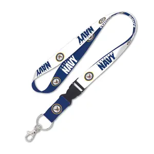 U.S. Navy Lanyard (Navy/White)