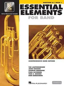 USED-Essential Elements for Band - Baritone B.C. Book 1 with Eei (Book/Online Media) by Various (Paperback)