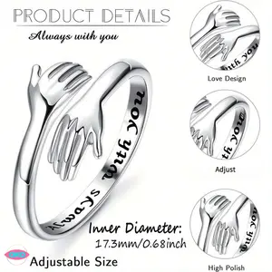 Long Couples Gift Ring forGift for Girlfriend Boyfriend Her Him candle light diamond Gold Planatureemoticolor change Exaggeratetenncadnecklace brset moquality finisIced Out CuRotatable Flower Rhinestone PeNeckla50 pesos Heart-Shaped Hip-Hop Cubic Zirconia