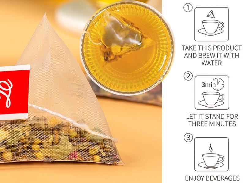 Oil-Balance Herbal Tea – 10-Herb Natural Blend for Digestive Comfort & Refreshing Taste, 15 Tea Bags