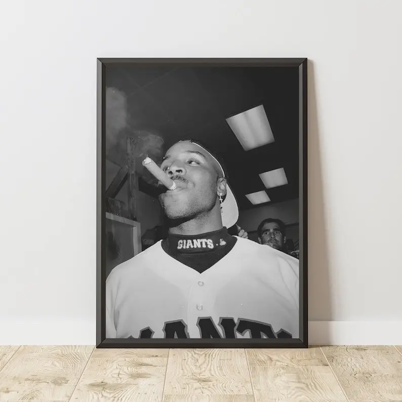 Vintage Baseball Poster, Baseball Print, Baseball Wall Art Poster, No Frame