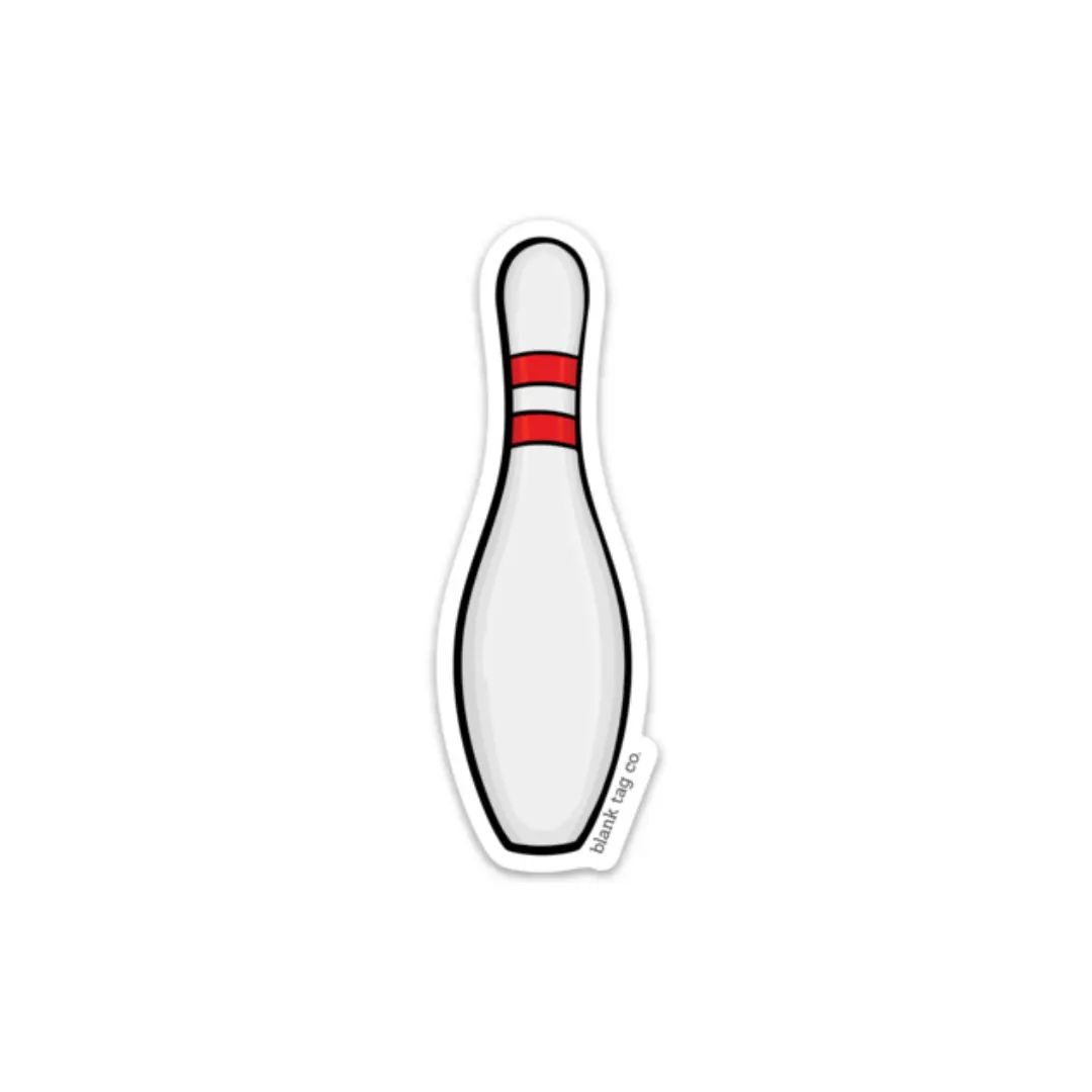 Blank Tag Co.® Waterproof Sticker - Bowling Pin