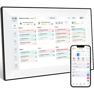 10.1 Inch 2026 Digital Calendar- WiFi  Calendar, Family Schedule, Chore Chart, Meal Planner, Task  System, IPS  Screen  Display Photo Frame, Sync with Online Calendars