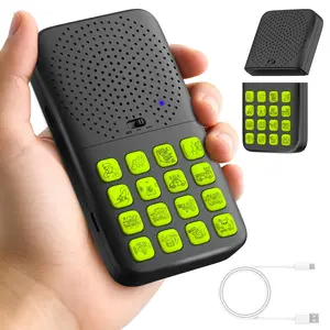 Portable Rechargeable Sound Effects Machine,Separable Magnetic Funny Sound Maker Machine with 16 Sound Effects,Practical Novelty Prank Gift for Kids