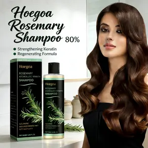 4pcs network red rosemary thickening shampoo plant oil control nourishing moisturizing repair fluffy and refreshing containing rosemary ingredients, farewell to frizz dry and smooth easy to comb, suitable for all hair type use, tiktokshopspringglowup