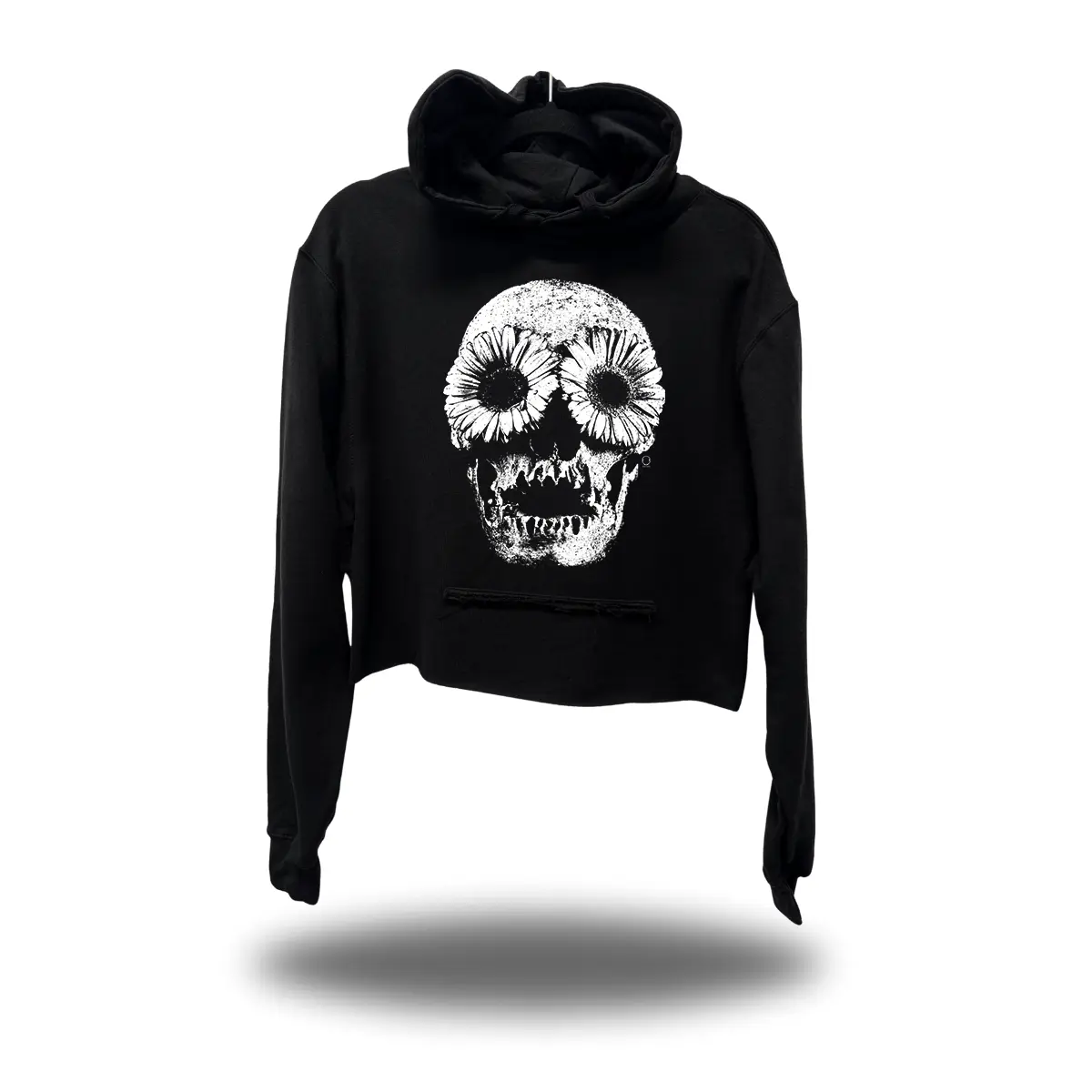 DEAD DAISIES CROP HOODIE