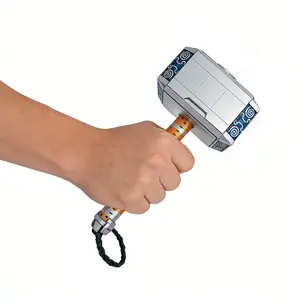 1032pcs Cool Hammer Creative Building Blocks Model Display Piece Movie Theme Collection Moc Classic Design Gift Christmas Halloween