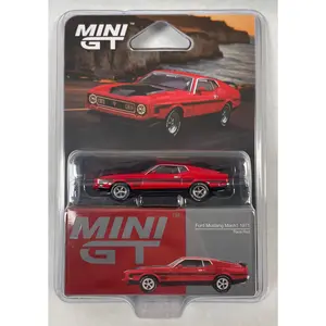 Mini GT 1:64 Ford 1971 Mustang Mach 1 Red