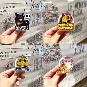 Cute Princess Donut Cat Phone Grip - Magnetic Pop Socket & Kickstand - Dungeon Crawler Carl Fan Gift