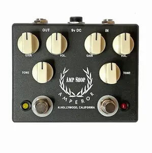 Amp Shop Amperor Custom Dual OverDrive Bass Pedal
