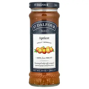 St. Dalfour Apricot Fruit Spread, 10 oz (284 g)