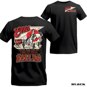 Ella Choosin’ Texas Shirt, Funny Country Music Tee, Lone Star State of Mind T-Shirt, Retro Cowboy Graphic Tee, Vintage Texas Shirt