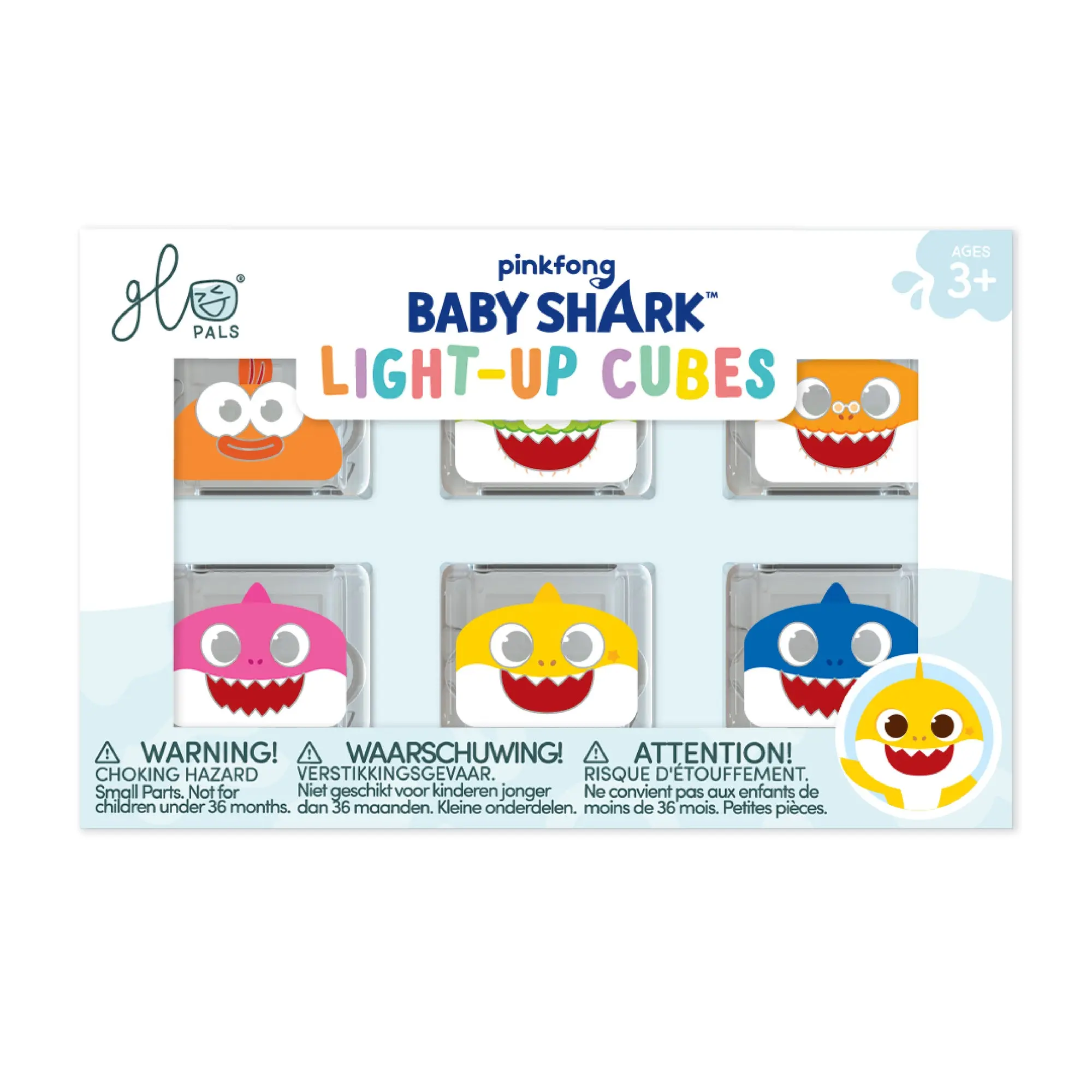 Glo Pals Light-Up Cubes | 6-Pack