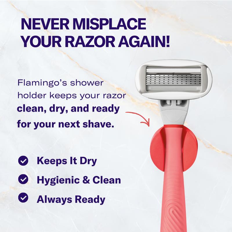 Everyday Shower Bundle: 2-in-1 Body Wash & Shave Cream with Razor and shower hook