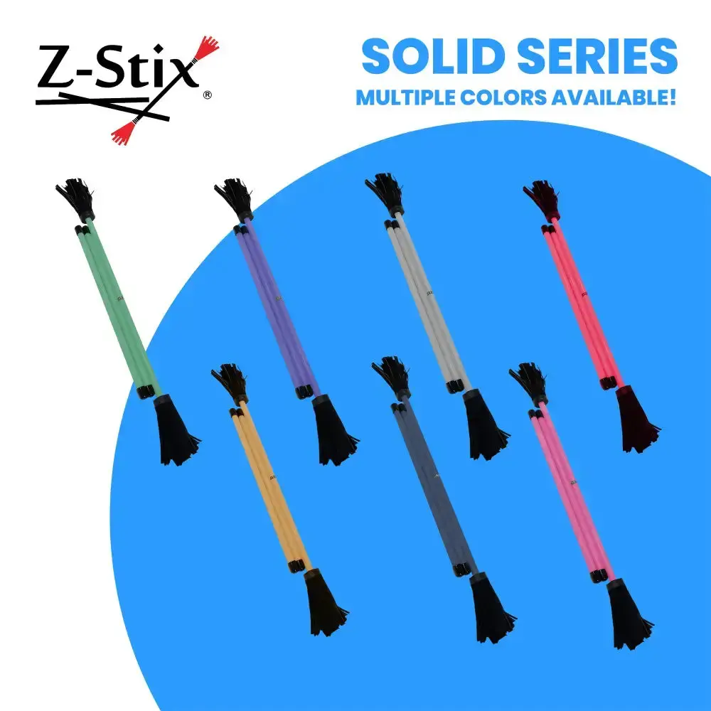 Z-Stix Hand Made Professional Flower Sticks-Devil Sticks- Solid Series