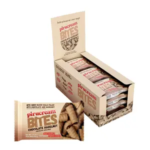 Pirucream Bites Chocolate Hazelnut 1.90 Oz. Pack of 12