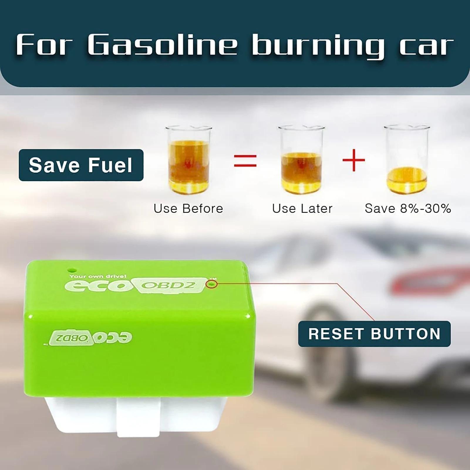 Car Fuels Saver Dual-Plate Fuels Saver With Chip Nitro OBD2 Economy Fuels Saver Tuning Box Chip Car Fuels Saving square drive adapter