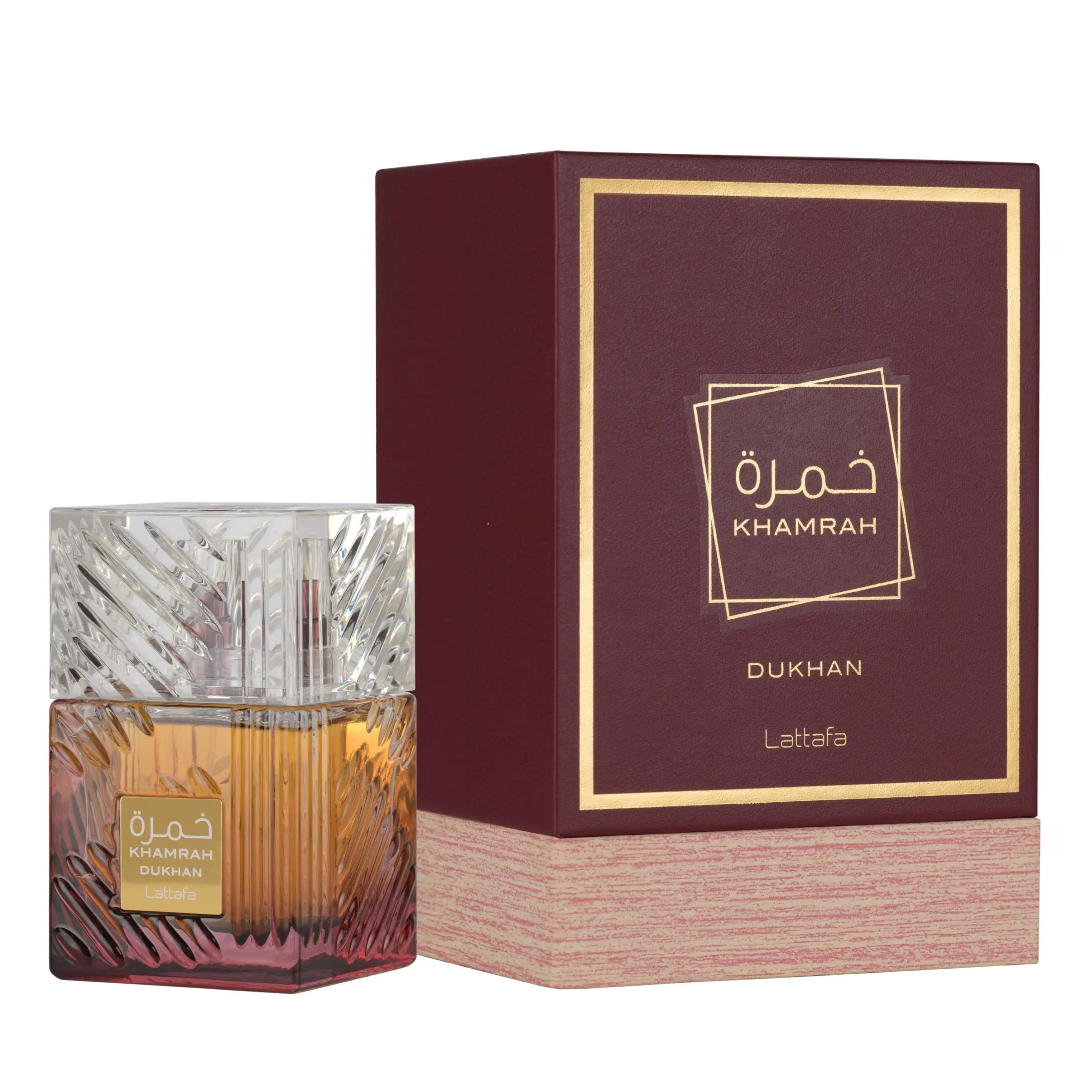 Lattafa Khamrah Dukhan for Unisex Eau de Parfum Spray, 3.4 Ounce Lattafa Khamrah Dukhan for Unisex Eau de Parfum Spray, 3.4 Ounce