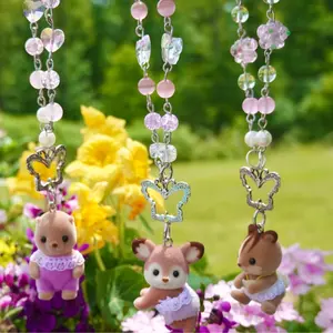 Handmade Critter Car Charm - Kawaii Car Accessory & Decoration - 1 Count