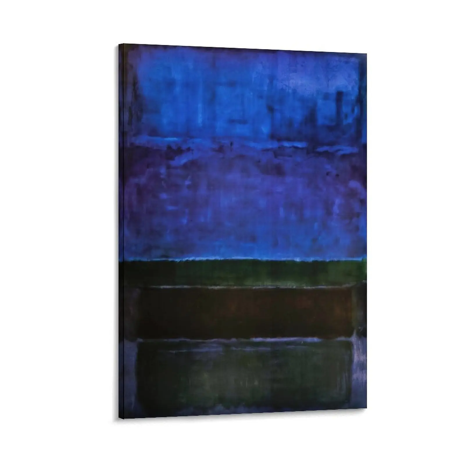 Mark Rothko's Blue Green And Brown Paintings, Art Poster for Wall Decoration in Living Rooms And Bedrooms. Poster Canvas Wall Art For Bedroom Decor Bar Office Room Decor Gift