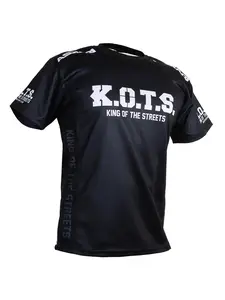 Street Fighter K.O.T.S. - Underground Fight Club T-shirt 3D Large Children's Top Short Sleeve T-shirt High Neck Men's T-shirt Sportswear Sweat Absorbent Breathable Quick Drying