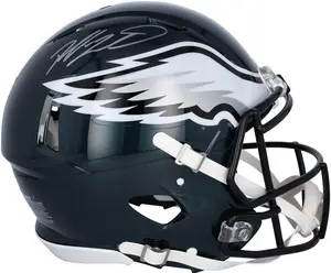 Dallas Goedert Philadelphia Eagles Autographed Riddell Speed Authentic Helmet - Fanatics Authentic Certified