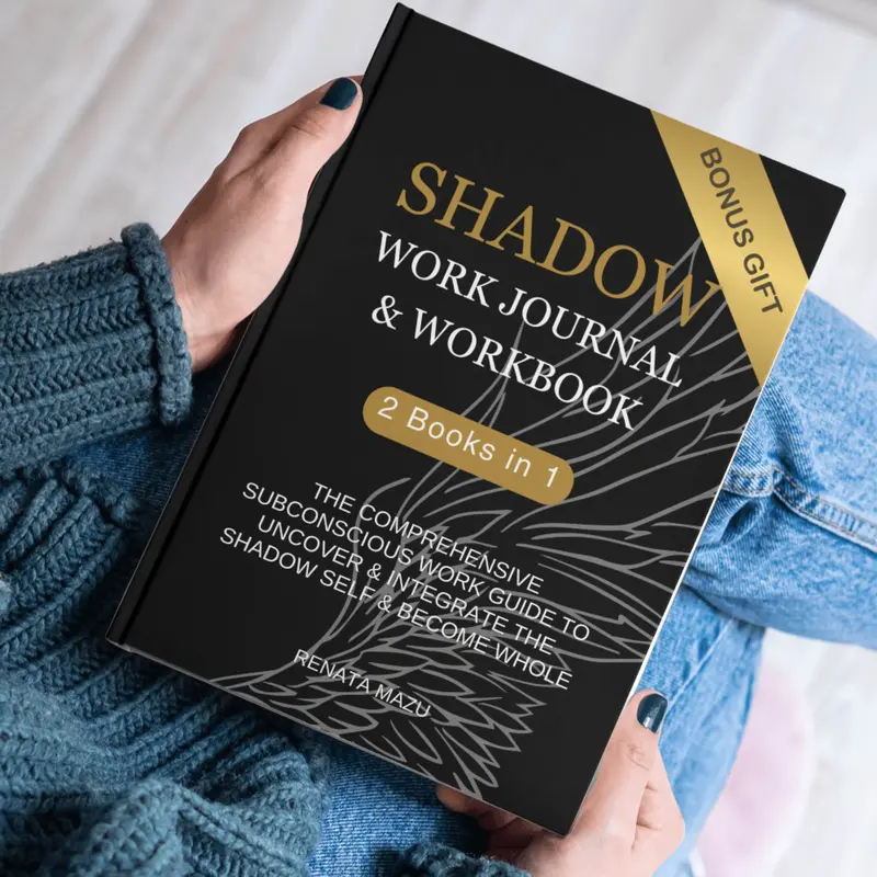 Shadow Work Journal and Workbook: Heal Your Inner Child, Release Trauma, and Unlock Your True Self Through Guided Prompts and Exercises for Emotional Healing and Self-Discovery 2 Books in 1