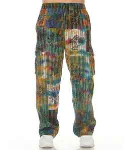 Caravan Closet Tie Dye Dharke Patch Unisex Trouser