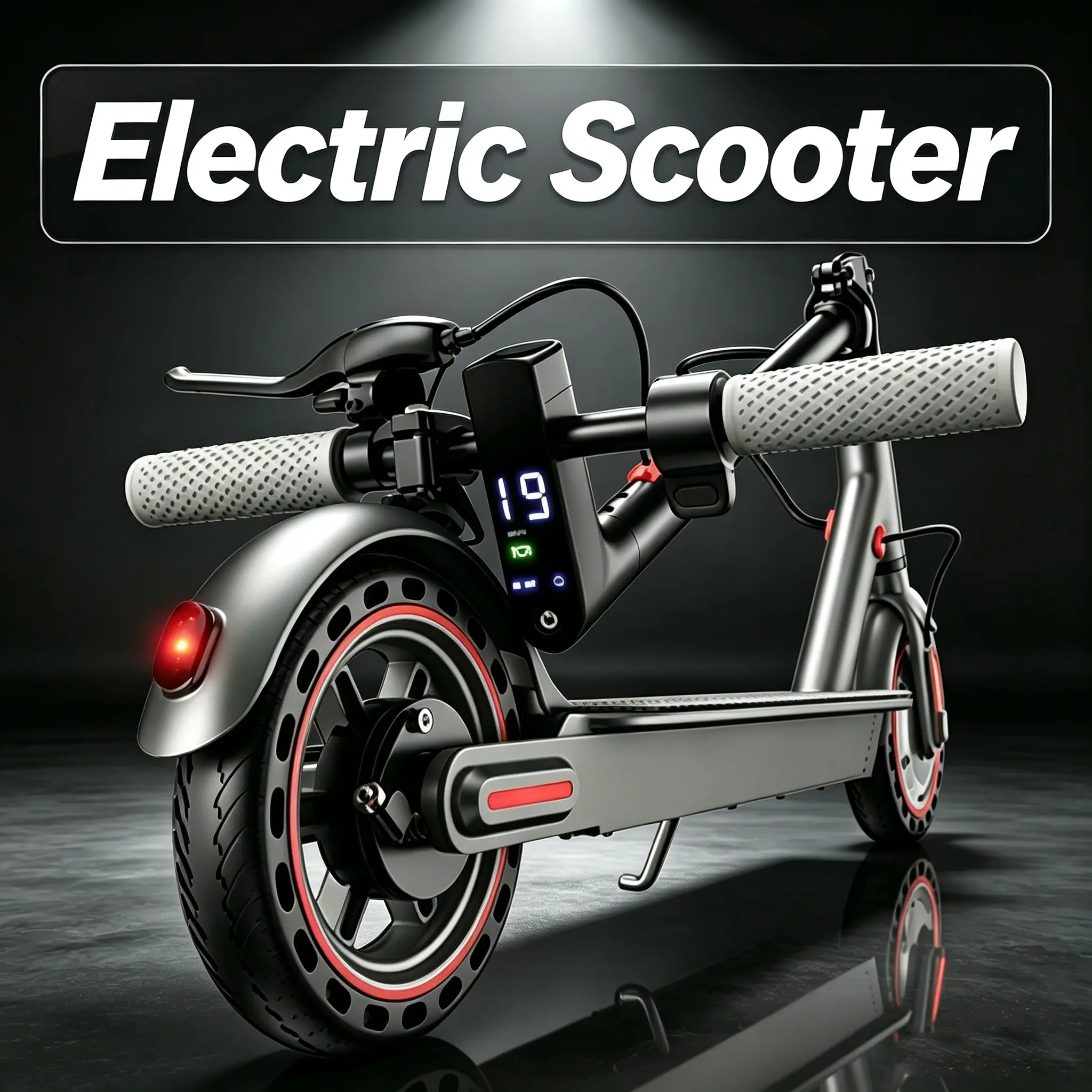 Electric Scooter - 350W Motor, 36V 10.5AHBattery, 19Mph Top Speed, 21Mi Range, 3-Speed, AppControlled, 8.5in Honeycomb Solid Tires, Dual BrakingSystem, Compact Portable Foldable Daily Commute E-Scooter, Family&Friends Gift