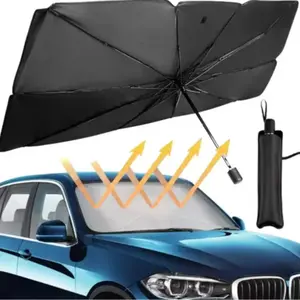 Car parasol Car parasol Retractable parasol Insulated front windshield parasol UV insulated parasol