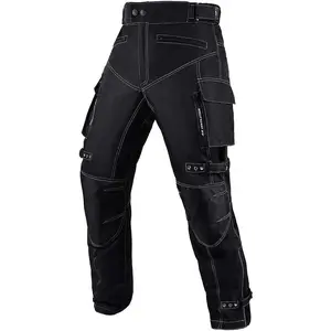 Dual   Pants for Men with Water Resistant Cordura Textile Fabric &  Protection Armor