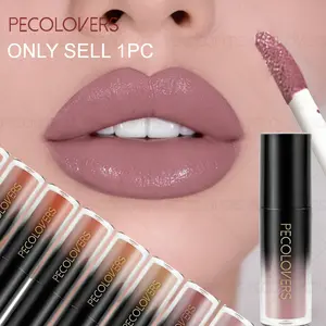 1PC Black/Dark Red Colorful Lipstick, Long-lasting and Smooth, Moisturizing, Creamy Texture, Various Colors to Choose, Suitable for Autumn and Winter, Romantic Gift for Women