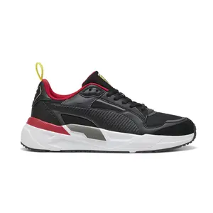 PUMA Mens Scuderia Ferrari Trinity 2 Lace Up Sneakers Shoes Casual - Black