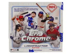2024 Topps Chrome Logofractor Baseball Box