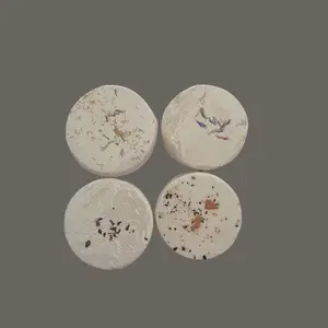 Shower Steamer - Bloom Energy Breathe Relax Aromatic Tablets for Calm Clarity Uplift in Your Daily Routine